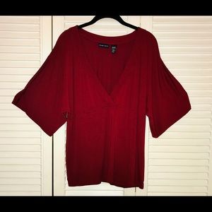 2/20 Rust colored 3/4 Dolman Sleeve Top